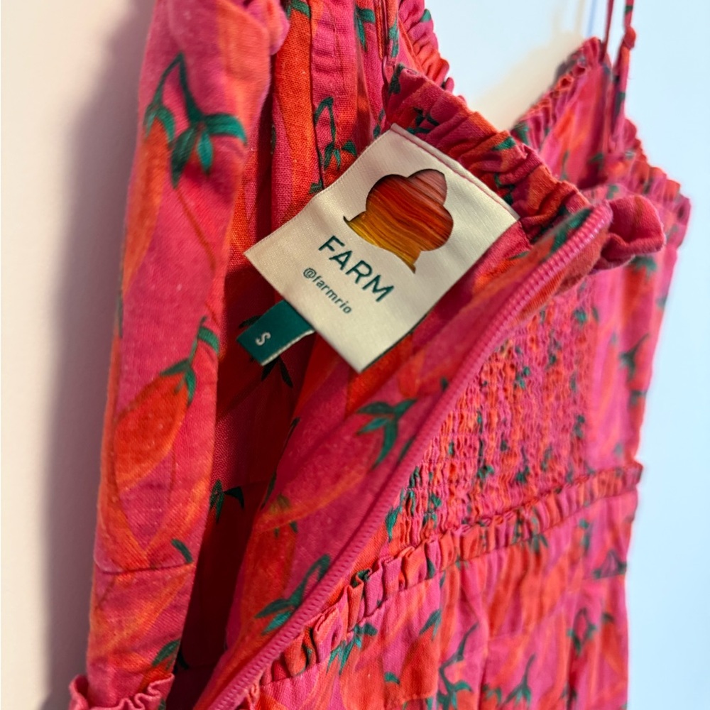 FARM Rio Chile Pepper Jumpsuit - Picture 5 of 5